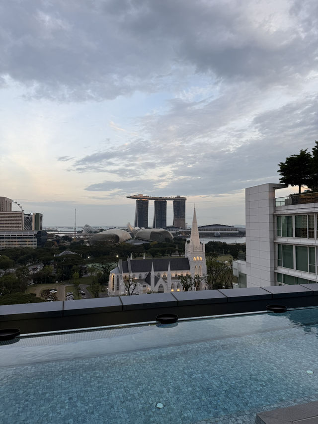 Rooftop pool at the Pullman Hill Street