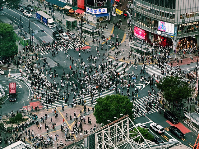 Shibuya in Motion: Tokyo’s Pulse at Dusk