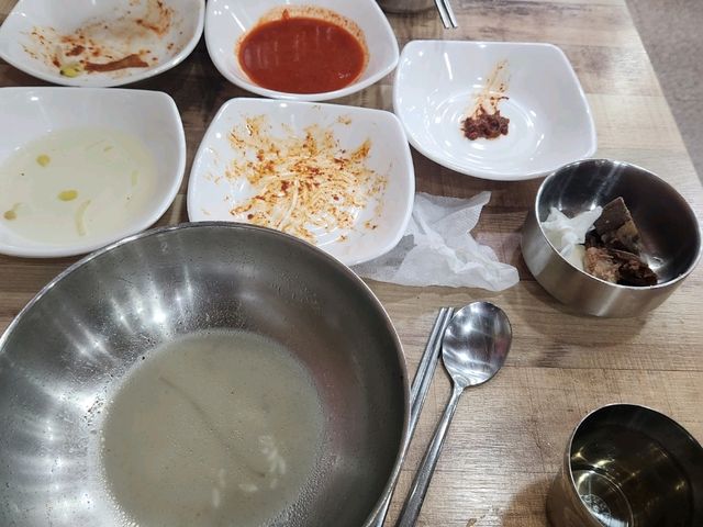 목포 맛집여행 - 명신식당 떡갈비탕! 