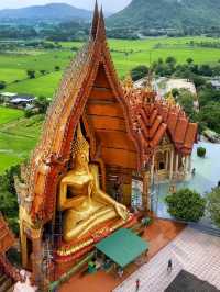 Wat Tham Suea, a blend of natural beauty, stunning architecture, cultural & spiritual exploration.