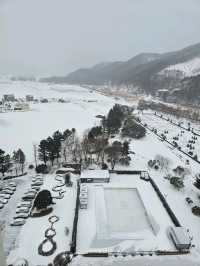 이국적 감성 프렌치가든의 설경이 아름다운곳💜