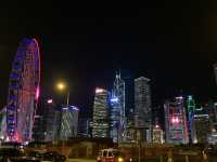 A Night of Lights: HK Observation Wheel & Victoria Peak