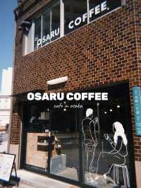 Osaru coffee : คาเฟ่สองชั้นในโอซาก้า ☕️