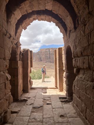 The Royal tombs at Petra 