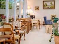 คาเฟ่สวย บรรยากาศดี Basket - coffee and croissant 