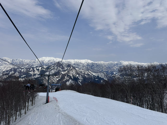 ลานสกี Gala Yuzawa ช่วงเดือนเมษา 