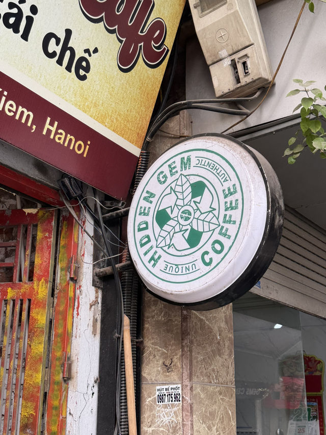 Must-try cafe in Hanoi!