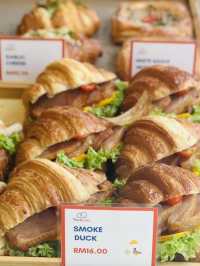 Delicious pastry or beautiful view