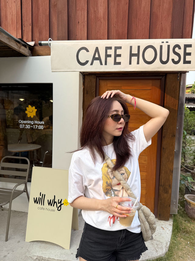 willwhy cafe house 💛 คาเฟ่ย่านตลาดหนองดอก จ.ลำพูน