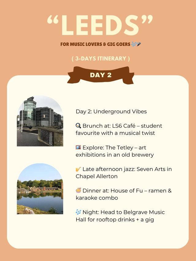 Leeds 3-days itinerary 👋