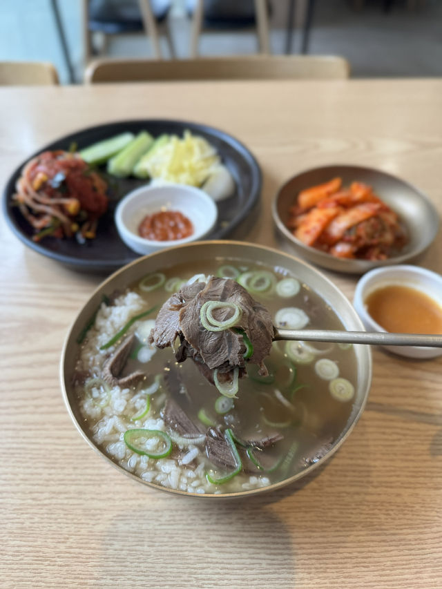【韓国旅行】旅の疲れをそっと癒す、やさしい韓国スープ