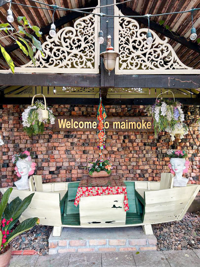 Thai cuisine with serenity and zen