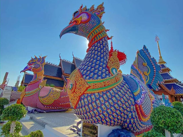 ⛰チェンマイから小旅行！カラフルな寺院「ワット・バンデン」で心をリフレッシュ✨ #ワットバンデン #日帰り旅行 #チェン