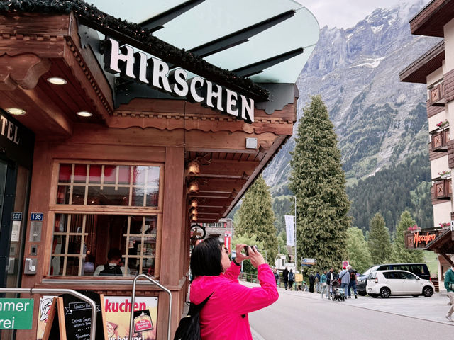 Peaceful Stroll Through Grindelwald Village