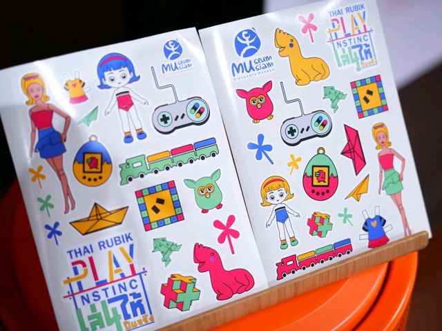 นิทรรศการเล่นให้เป็นจริง🎠Thai Rubik Play Instinct