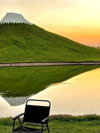 北京爆紅嘅「抹茶富士山」⛰️
