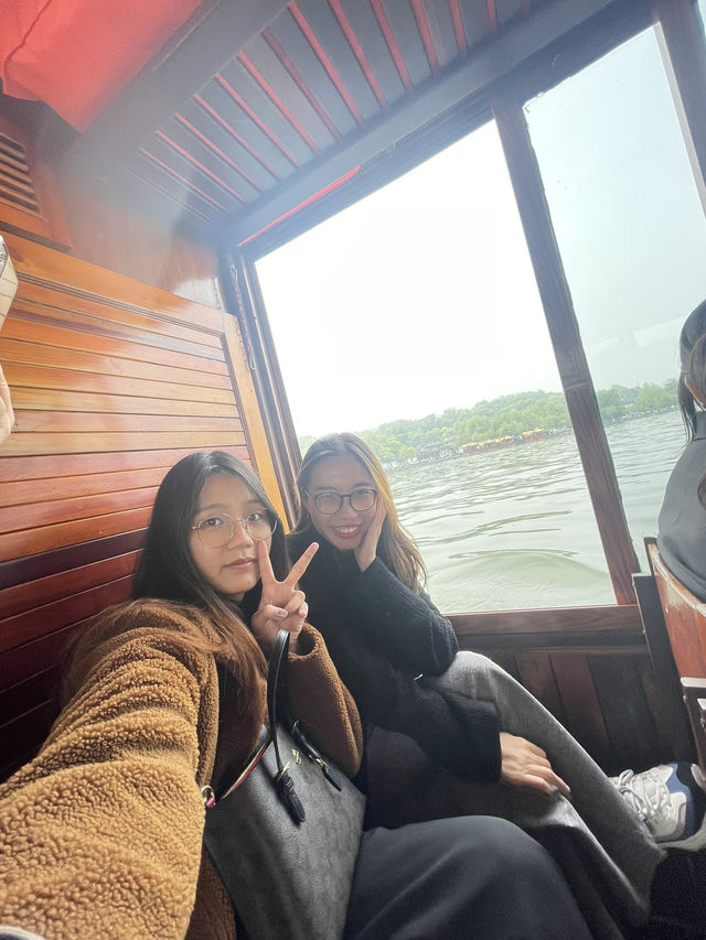 🛶มาล่องเรือที่ทะเลสาบซีหู ตามรอยซีรีส์จีน!🇨🇳💕
