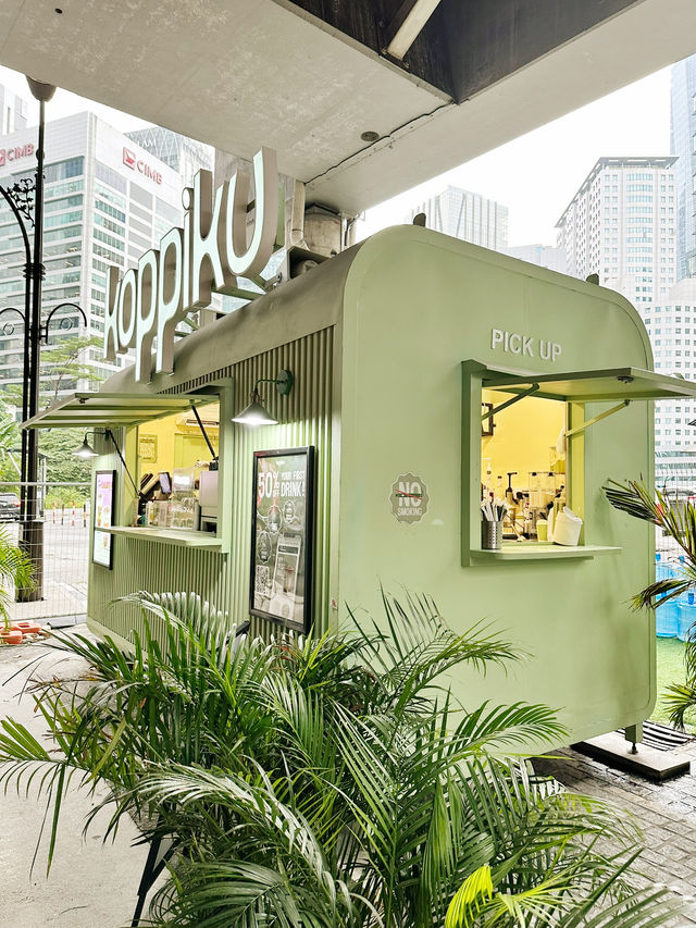 Café Stop with a View at Koppiku Raja Chulan Monorail