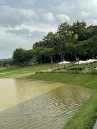 คาเฟ่กลางธรรมชาติ วิวอ่างเก็บน้ำ ที่กาปี้ป่าร่า ชล