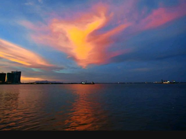 Gurney Bay sunset