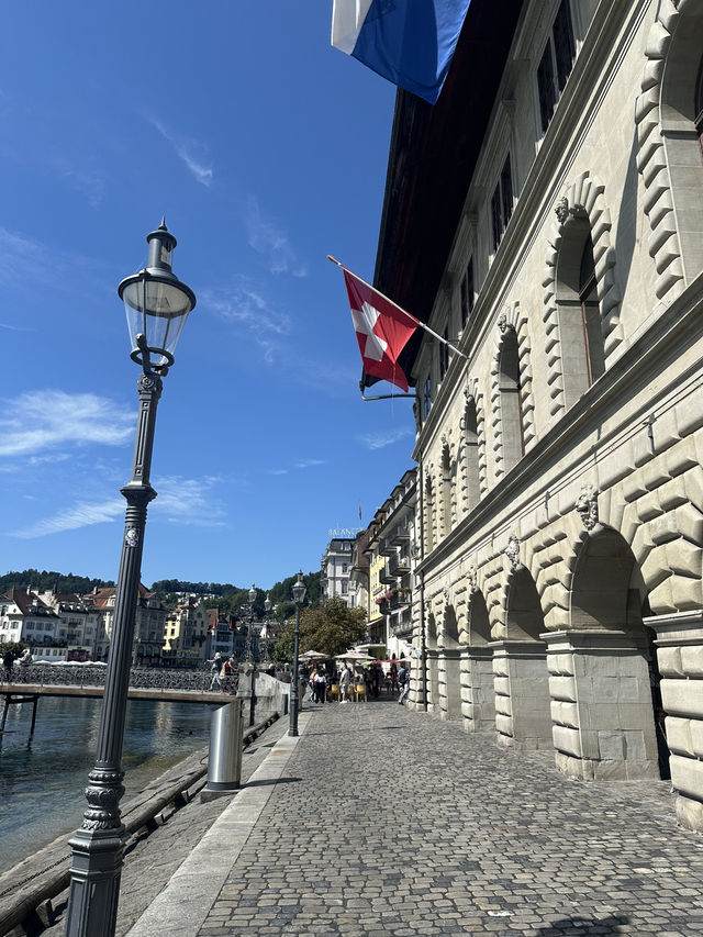 🏰中世と自然が調和する街 ― ルツェルンで感じるスイスの原風景