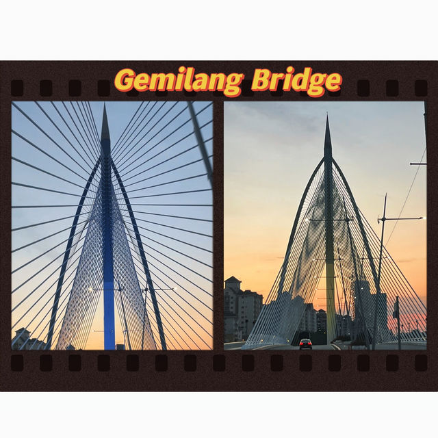 🌅Golden Hour at Seri Gemilang Bridge – Pure Magic
