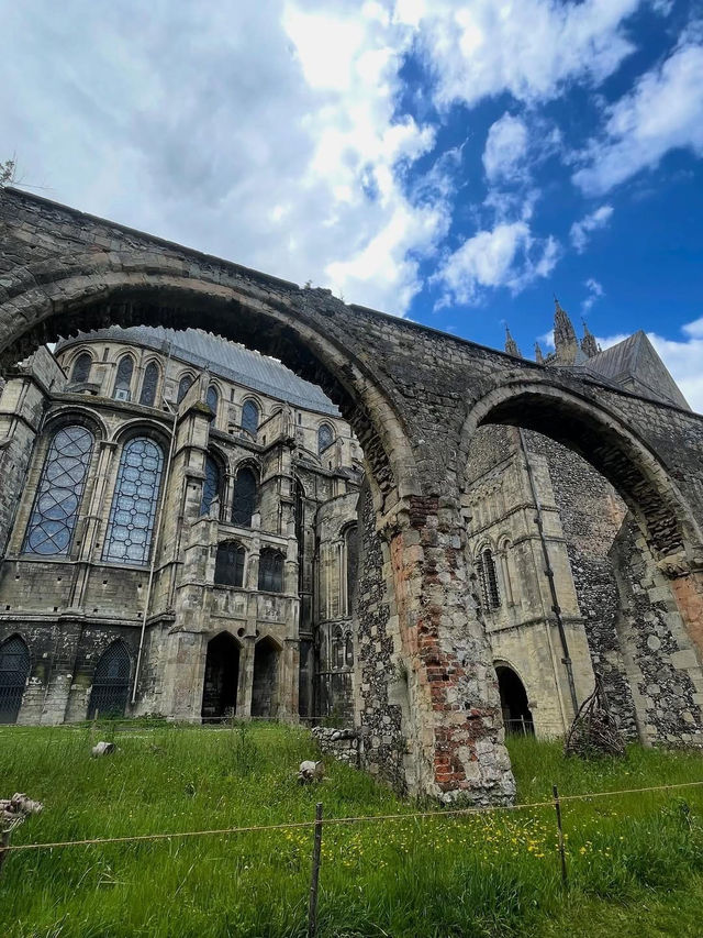 Walking Through Centuries at Canterbury Cathedral Walking Through Centuries at Canterbury Cathedral