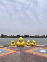 แลนด์มาร์กเป็ดเหลือง & สวนสาธารณะหนองประจักษ์ อุดร