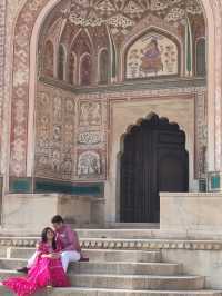 金黃山城中的摩揭陀傳奇#琥珀堡（Amber Fort）-印度捷布 (Jaipur)