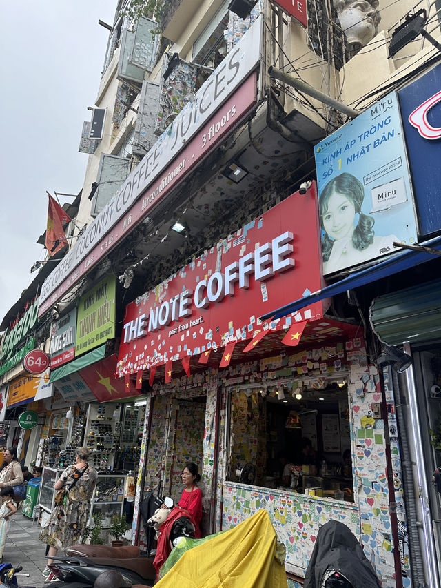 The Note Coffee: Hanoi’s Most Colorful Café 💌☕ The Note Coffee: Hanoi’s Most Colorful Café 💌☕