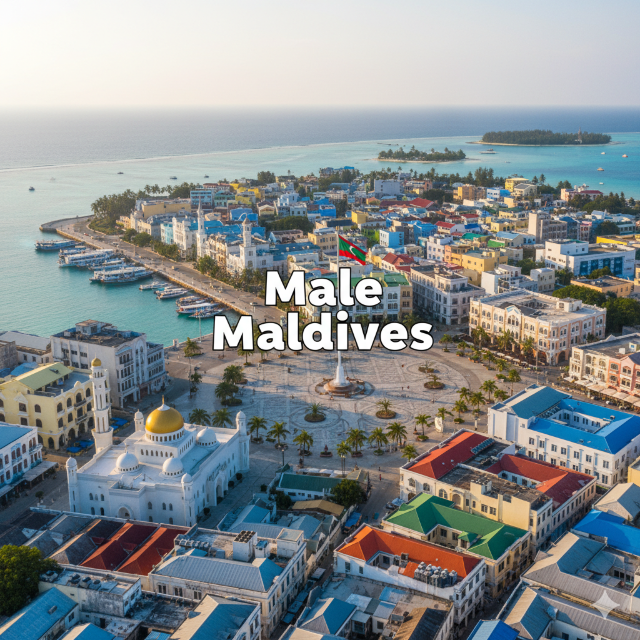 Male Maldives: เมืองหลวงสีสันสดใส Male Maldives: เมืองหลวงสีสันสดใส