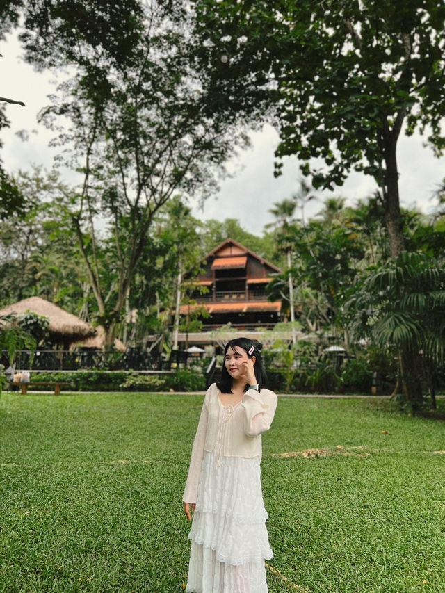 River Kwai Resotel ที่พักกลางป่าท่ามกลางความสงบ