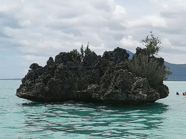 Crystal Rock -  A beautiful big rock of Mauritius 