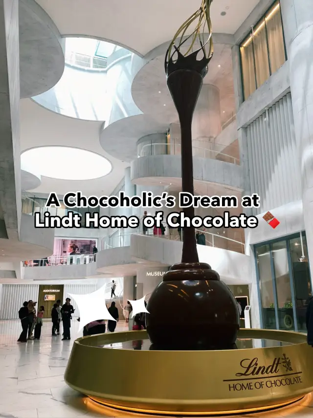A Sweet Escape at Lindt Home of Chocolate 🍫✨