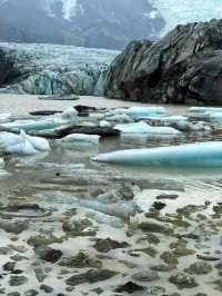 ❄️🩵 Svínafellsjökull Glacier – The Sapphire Giant of Iceland