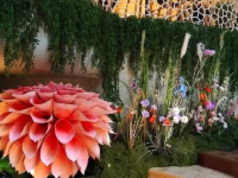 พื้นที่การจัดโซนดอกไม้ที่ NEXTOPIA สยามพารากอน