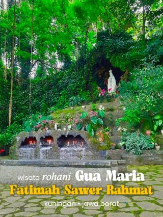 Maria Cave at the foot of Mount Ciremai