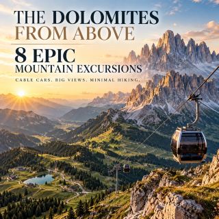 8 Unmissable Dolomites Excursions for Epic Views With Minimal Hiking! 🇮🇹🏔️