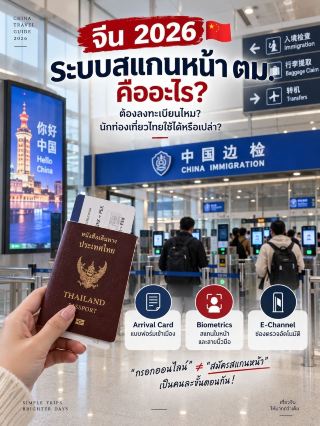📌 Save this for reference before traveling to China in 2026 🇨🇳✈️ What is the facial scanning system at immigration?