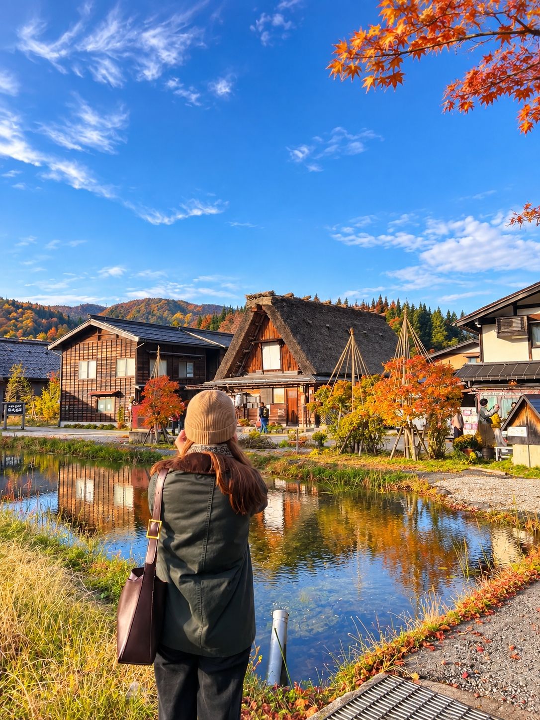 Musim Gugur yang Menawan di Shirakawa-go