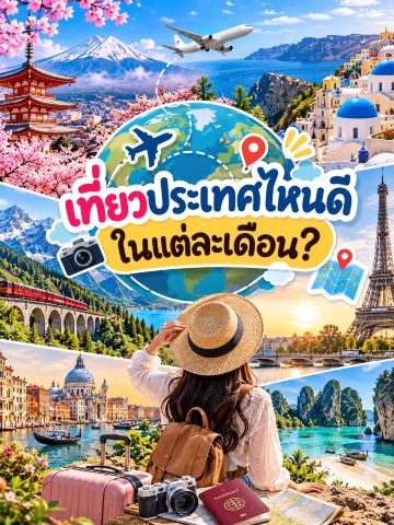 🌍✈️ Which country is best to travel to in each month? Plan your trip for the right time and create memories around the world! 💖