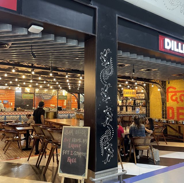 Dilli Streat cafe @ Delhi Airport