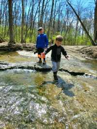 Western Ohio’s tallest known waterfall; Charleston Falls is a must see!