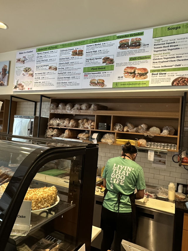 美西聖荷西簡單的食材熟食店，讓人有滿足感！