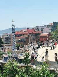 🌈巴塞隆拿夢幻仙境｜高第神作✨Park Güell 奎爾公園超靚打卡位推薦！