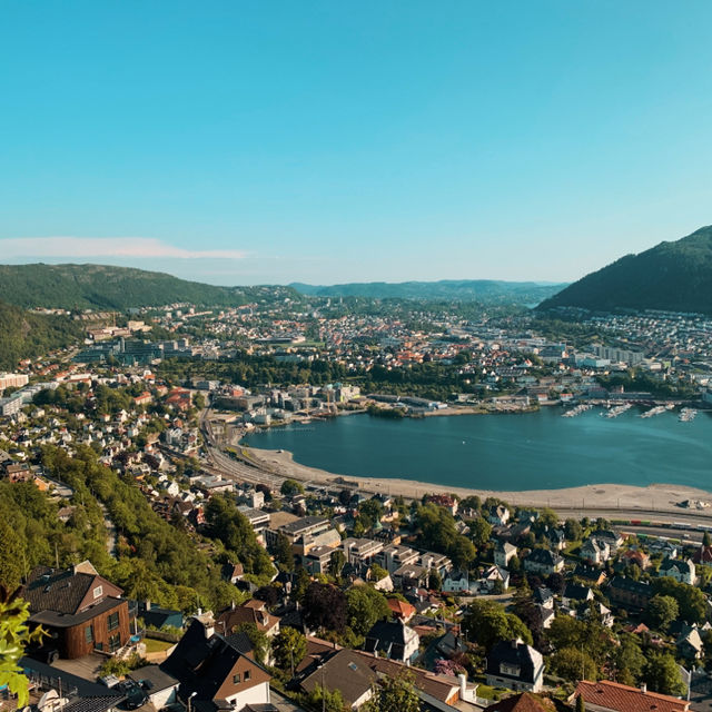 Fløyen , Bergen Norway