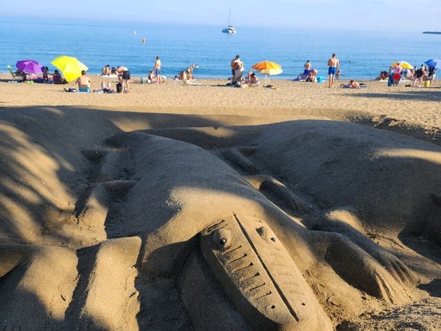 Malaga beach