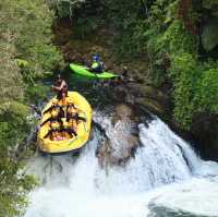 The Absolute Ride Of My Life At Rotorua Rafting, The Highest Raft-able Waterfall In the World!