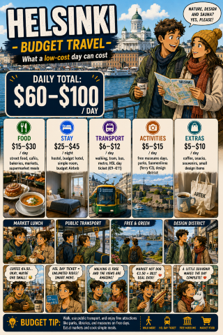 🗺️ Helsinki on Any Budget