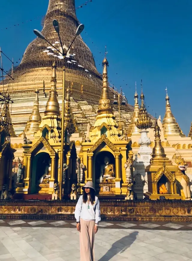 Symbol of Myanmar | Shwedagon Pagoda in Yangon, one of the three major ancient sites in Southeast Asia of Buddhism's Light.